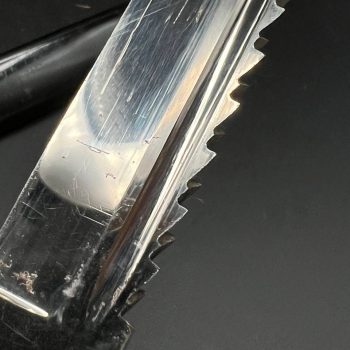 Parade dagger of the fire brigade, 1933 model saw back [WKC] Brand mark  