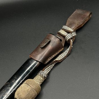 Parade dagger of the fire brigade, 1933 model saw back [FW. Höller] Brand mark  
