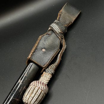 Parade dagger of the fire brigade, 1933 model saw back [J. A. Henckels] Brand mark  Numbered