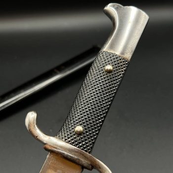 Parade dagger of the fire brigade, 1933 model saw back [HAMMESFAHR CIE.] Brand mark  