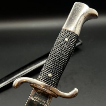 Parade dagger of the fire brigade, 1933 model saw back [HAMMESFAHR CIE.] Brand mark  