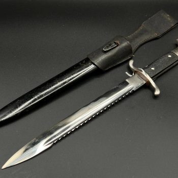 Parade dagger of the fire brigade, 1933 model saw back [Carl Wusthof] Brand mark  