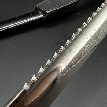 Parade dagger of the fire brigade, 1933 model saw back [Carl Wusthof] Brand mark  