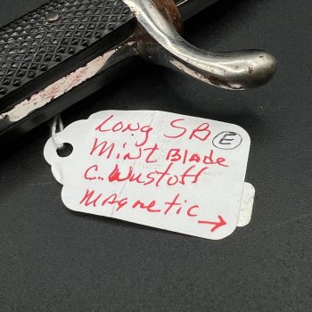 Parade dagger of the fire brigade, 1933 model saw back [Carl Wusthof] Brand mark  