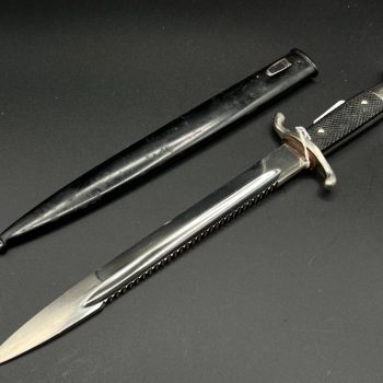 Parade dagger of the fire brigade, 1933 model saw back [Johann Leupold] Brand mark  