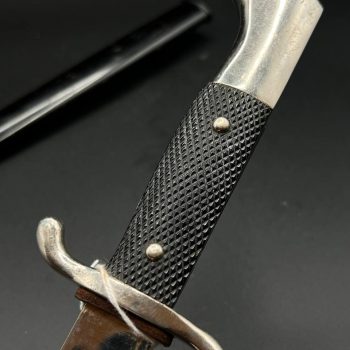 Parade dagger of the fire brigade, 1933 model saw back [Johann Leupold] Brand mark  