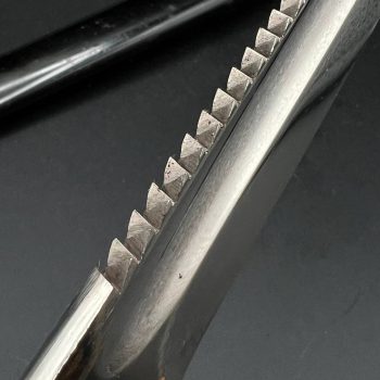 Parade dagger of the fire brigade, 1933 model saw back [Johann Leupold] Brand mark  