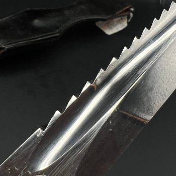 Parade dagger of the fire brigade, 1933 model saw back [FW. Höller] Brand mark  