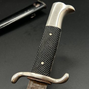 Parade dagger of the fire brigade, 1933 model saw back [J. A. Henckels] Brand mark  Numbered
