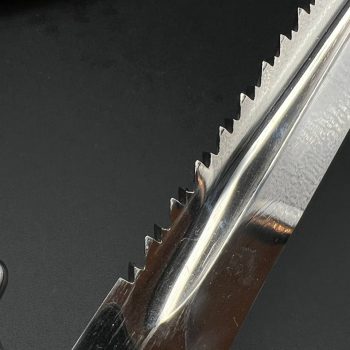 Parade dagger of the fire brigade, 1933 model saw back [J. A. Henckels] Brand mark  Numbered