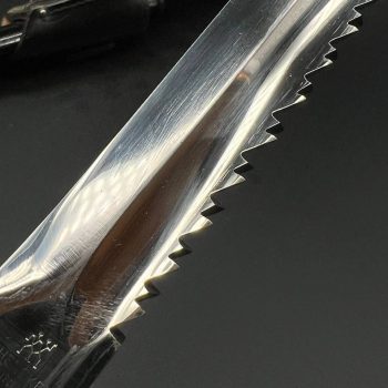 Parade dagger of the fire brigade, 1933 model saw back [J. A. Henckels] Brand mark  Numbered