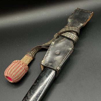 Parade dagger of the fire brigade, 1933 model saw back [J. A. Henckels] Brand mark  Numbered