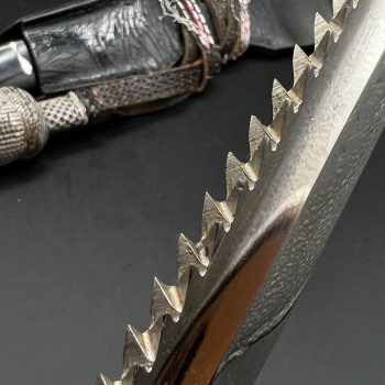 Parade dagger of the fire brigade, 1933 model saw back [J. A. Henckels] Brand mark  Numbered