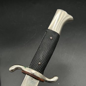 Parade dagger of the fire brigade, 1933 model saw back [E. & F. Horster] Brand mark  