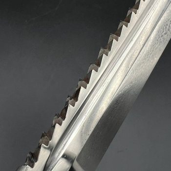 Parade dagger of the fire brigade, 1933 model saw back [E. & F. Horster] Brand mark  