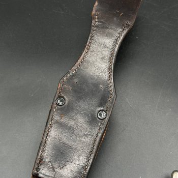 Parade dagger of the fire brigade, 1933 model saw back [E. & F. Horster] Brand mark  