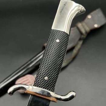 Parade dagger of the fire brigade, 1933 model saw back [WKC] Brand mark  