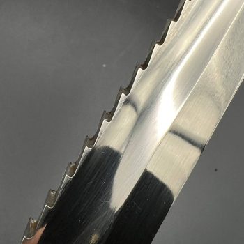 Parade dagger of the fire brigade, 1933 model saw back [Alcoso] Brand mark  Numbered