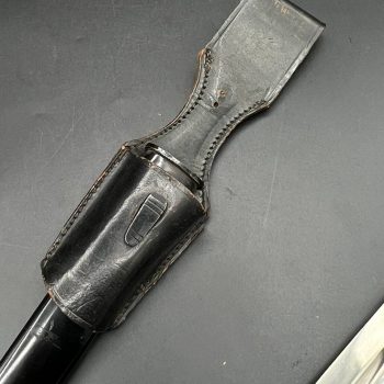 Parade dagger of the fire brigade, 1933 model saw back [Alcoso] Brand mark  Numbered