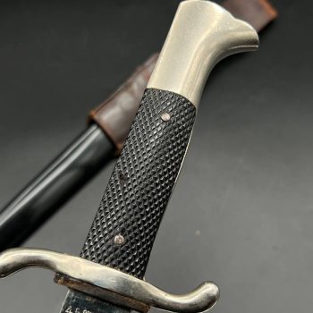 Parade dagger of the fire brigade, 1933 model saw back [Carl Eickhorn] Brand mark  