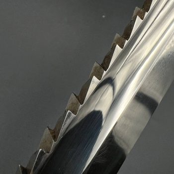 Parade dagger of the fire brigade, 1933 model saw back [Carl Eickhorn] Brand mark  