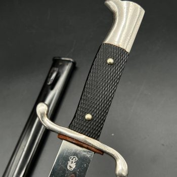 Parade dagger of the fire brigade, 1933 model saw back [WKC] Brand mark  