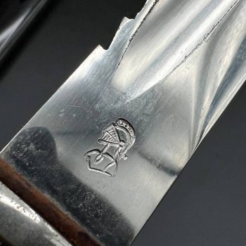 Parade dagger of the fire brigade, 1933 model saw back [WKC] Brand mark  