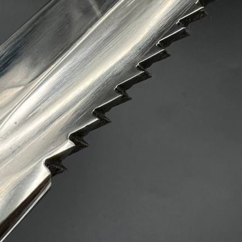 Parade dagger of the fire brigade, 1933 model saw back [Ernst Pack & Sohne] Brand mark  