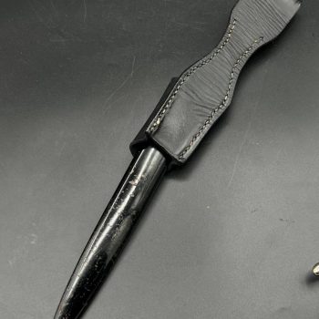 Parade dagger of the fire brigade, 1933 model saw back [Ernst Pack & Sohne] Brand mark  