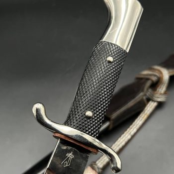 Parade dagger of the fire brigade, 1933 model saw back  Brand mark  