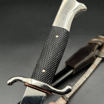 Parade dagger of the fire brigade, 1933 model saw back  Brand mark  