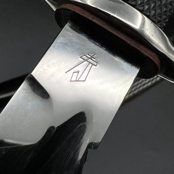 Parade dagger of the fire brigade, 1933 model saw back  Brand mark  