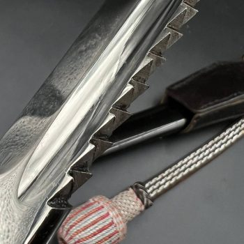 Parade dagger of the fire brigade, 1933 model saw back  Brand mark  