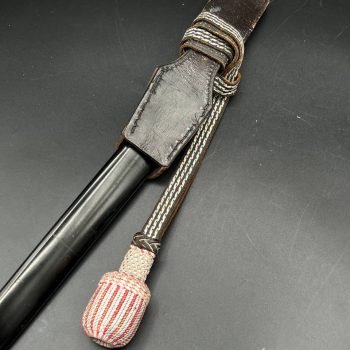 Parade dagger of the fire brigade, 1933 model saw back  Brand mark  