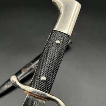 Parade dagger of the fire brigade, 1933 model saw back [A. Ziegler] Brand mark  