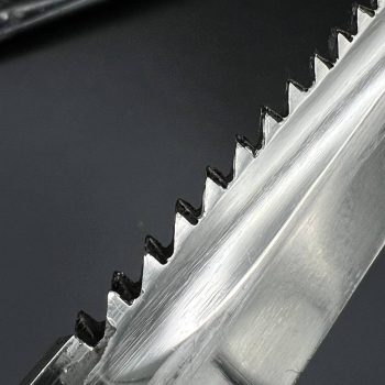 Parade dagger of the fire brigade, 1933 model saw back [A. Ziegler] Brand mark  