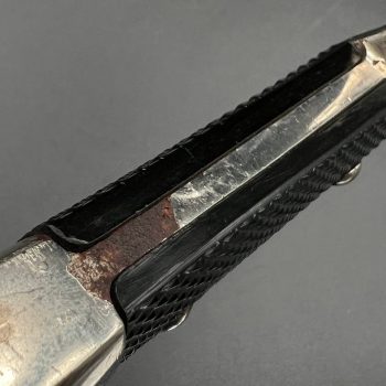 Parade dagger of the fire brigade, 1933 model saw back [A. Ziegler] Brand mark  