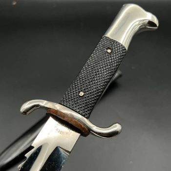 Parade dagger of the fire brigade, 1933 model saw back [Anton Wingen Jr.] Brand mark  