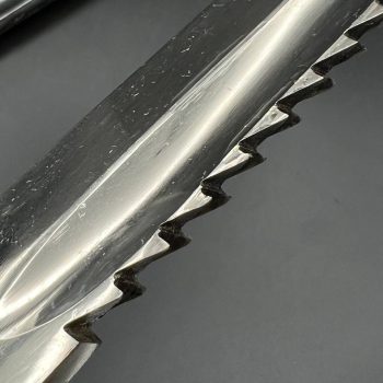 Parade dagger of the fire brigade, 1933 model saw back [Anton Wingen Jr.] Brand mark  