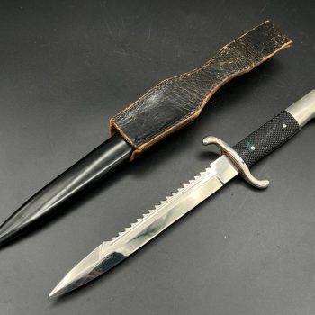 Parade dagger of the fire brigade, 1933 model saw back [Unidentified manufacturer]   