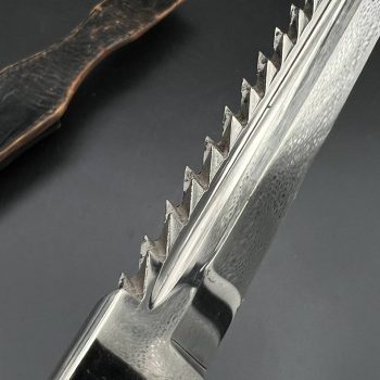 Parade dagger of the fire brigade, 1933 model saw back [Unidentified manufacturer]   