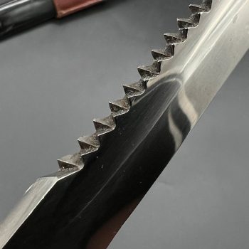 Parade dagger of the fire brigade, 1933 model saw back [Unidentified manufacturer]  