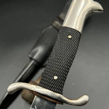 Parade dagger of the fire brigade, 1933 model saw back [Unidentified manufacturer]   Personalised