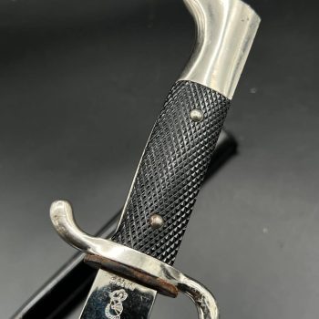 Parade dagger of the fire brigade, 1933 model saw back [WKC] Brand mark 