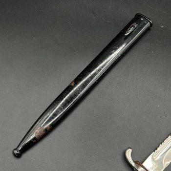 Parade dagger of the fire brigade, 1933 model saw back [WKC] Brand mark 