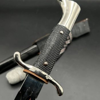 Parade dagger of the fire brigade, 1933 model saw back [Carl Eickhorn] Brand mark 