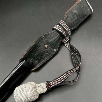 Parade dagger of the fire brigade, 1933 model saw back [Carl Eickhorn] Brand mark 
