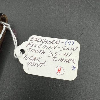 Parade dagger of the fire brigade, 1933 model saw back [Carl Eickhorn] Brand mark 