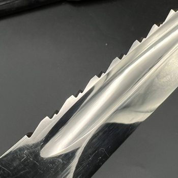 Parade dagger of the fire brigade, 1933 model saw back [Carl Eickhorn] Brand mark 