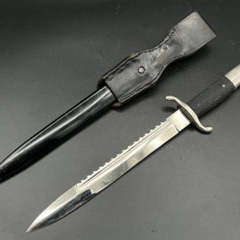 Parade dagger of the fire brigade, 1933 model saw back [WKC] Brand mark 